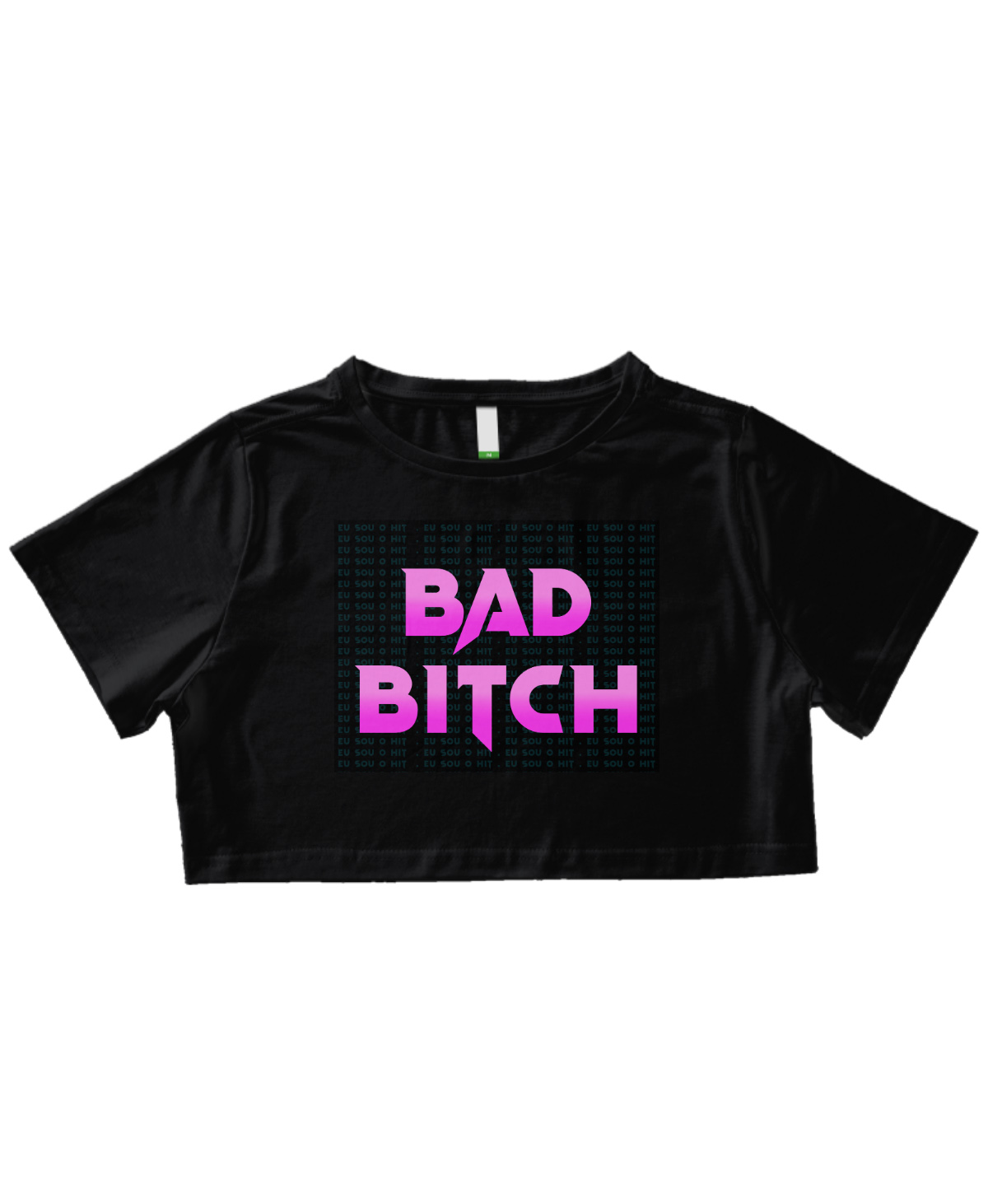 cropped - eu sou o hit - bad bitch - preta
