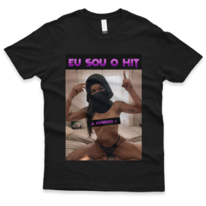 camiseta eu sou o hit