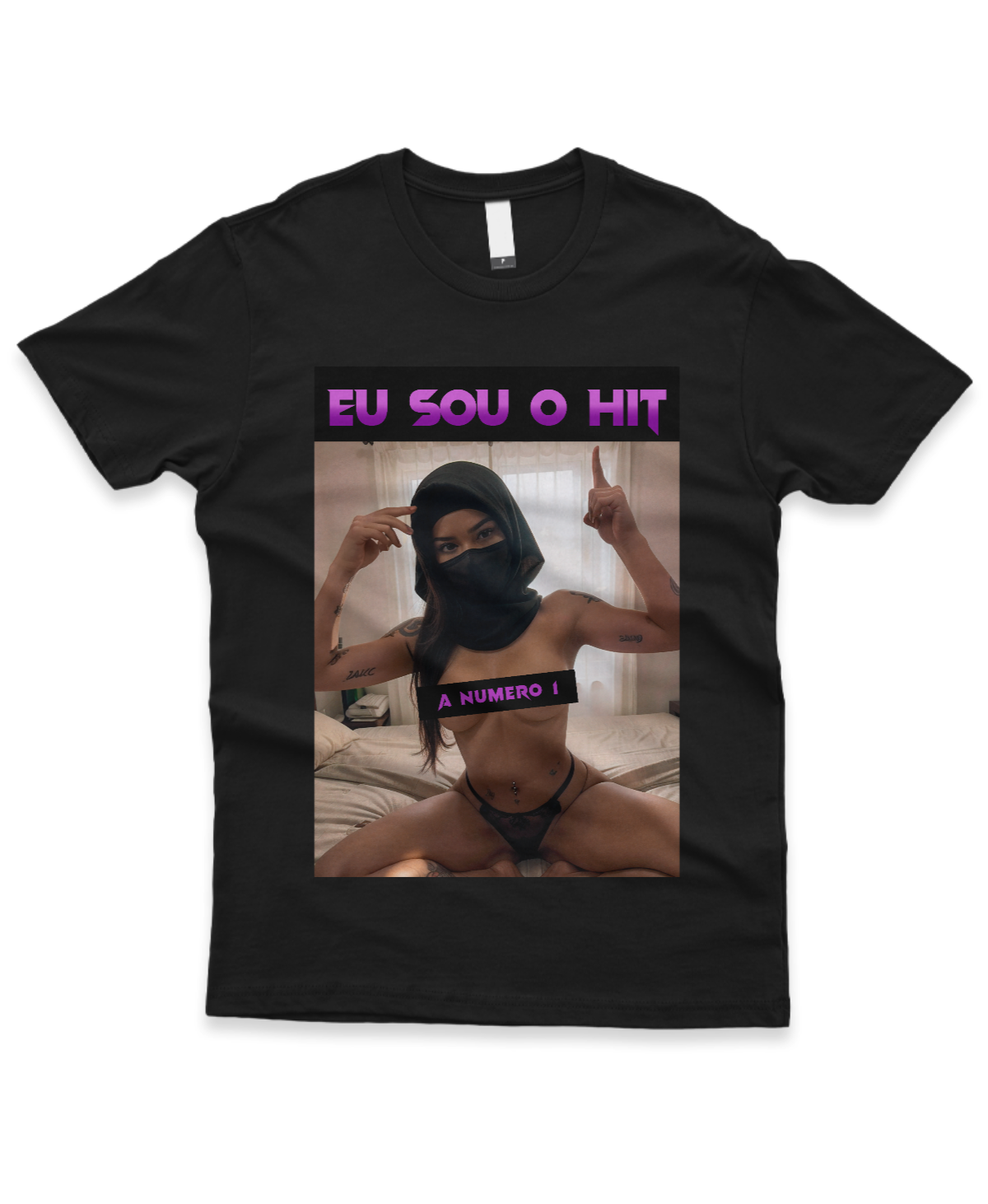 camiseta eu sou o hit