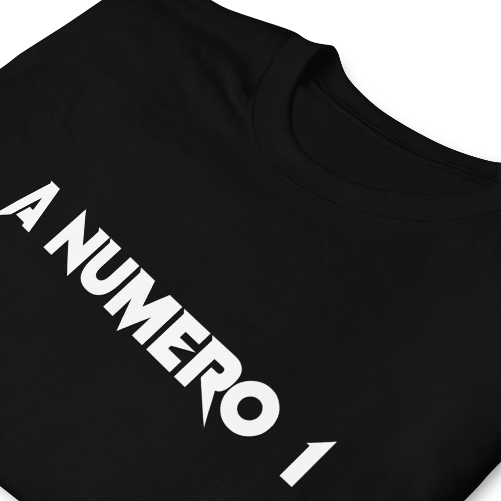 camiseta a numero 1